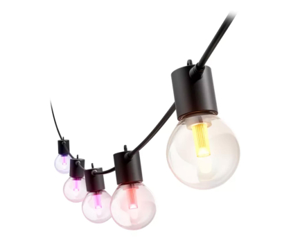 Inteligentna lampa Philips Hue Festavia girlanda ogrodowa 14m 20 żarówek - przedłużenie